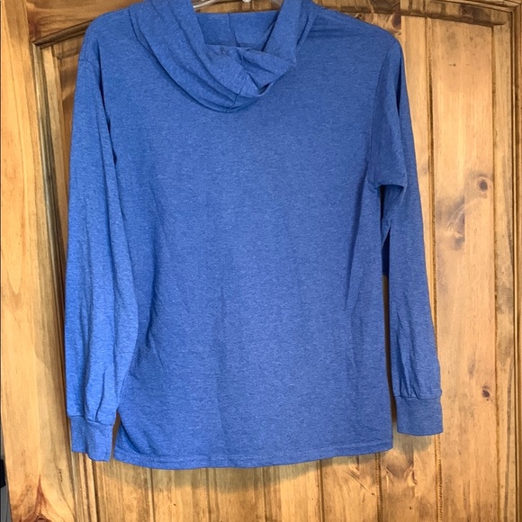 Blue Graphic Long Sleeve Tee - Picture 5 of 8